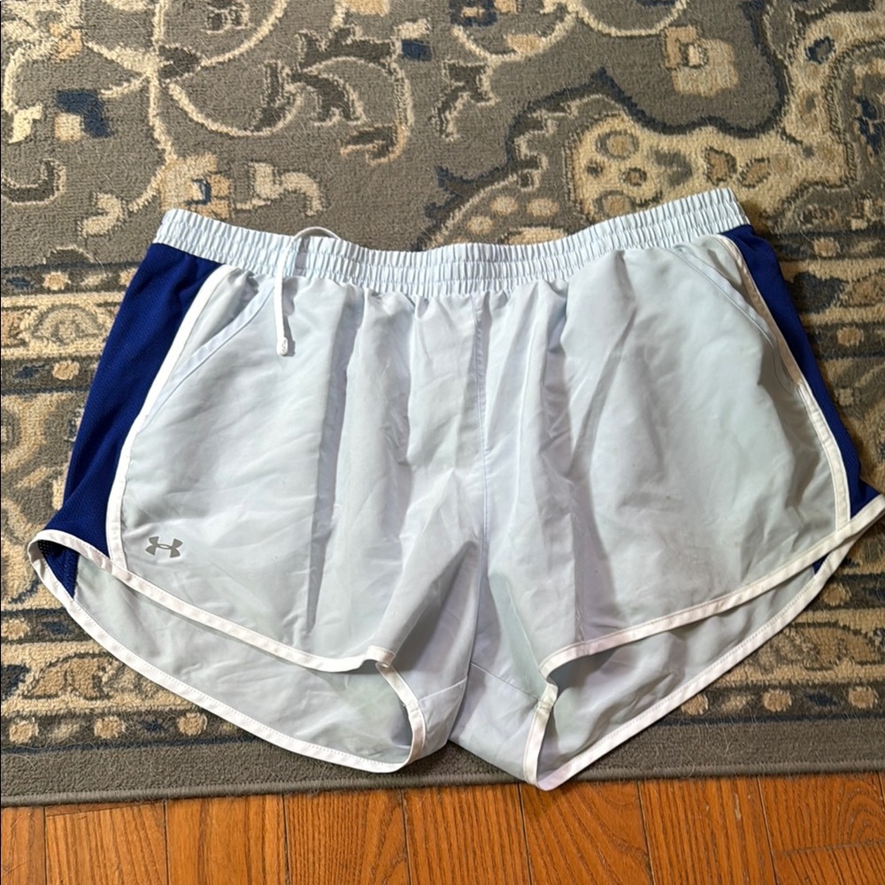Under Armour Gray and Navy Sports Shorts
